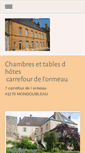 Mobile Screenshot of carrefour-de-lormeau.com
