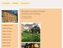 Tablet Screenshot of carrefour-de-lormeau.com
